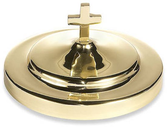 Picture of Sudbury KS720 Solid Brass Stacking Bread Plate Cover