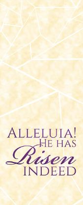 Picture of He Has Risen Easter Pulpit Scarf
