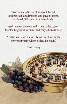 Picture of Which Is Shed Communion Bulletin Pack of 100