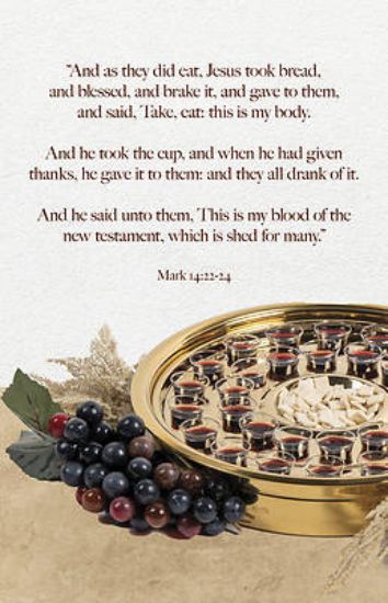 Picture of Which Is Shed Communion Bulletin Pack of 100