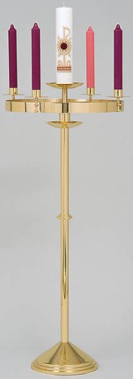 Picture of Koleys K556A Brass Advent Wreath