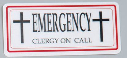 Picture of Koleys K3301 Clergy Emergency Sign
