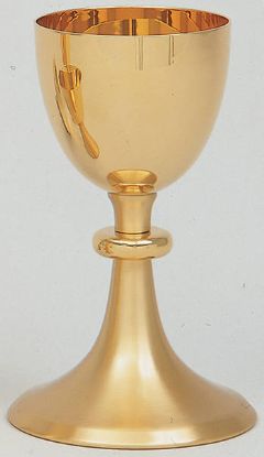 Picture of Koleys K390 Chalice Satin with Base Plate 8 3/4"x 4"