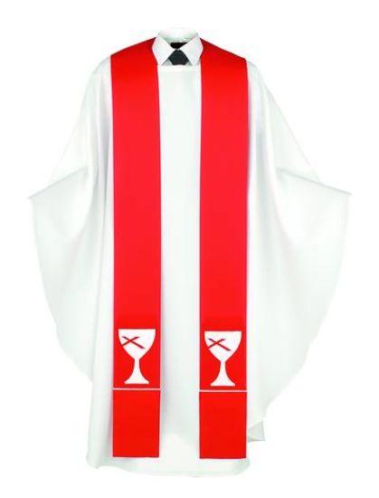 Picture of Stole; Disciples of Christ Red