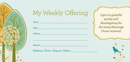Picture of My Regular Church Offering - Pack of 52