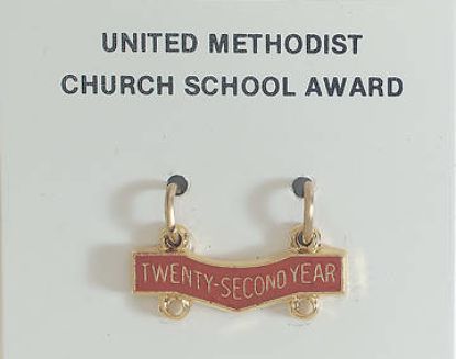 Picture of United Methodist Attendance Bar 22