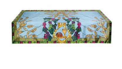Picture of Stained Glass Communion Parament Set Altar Frontal