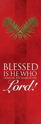 Picture of Passion Cross 2x6 Banner