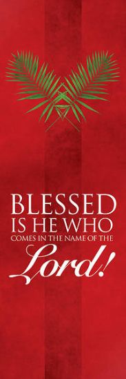 Picture of Passion Cross 2x6 Banner