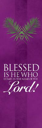 Picture of Passion Cross 2x6 Banner