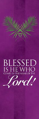 Picture of Passion Cross 18 Inch x 5 Feet Banner