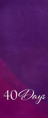 Picture of 40 Days Lent Pulpit Scarf