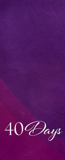 Picture of 40 Days Lent Pulpit Scarf